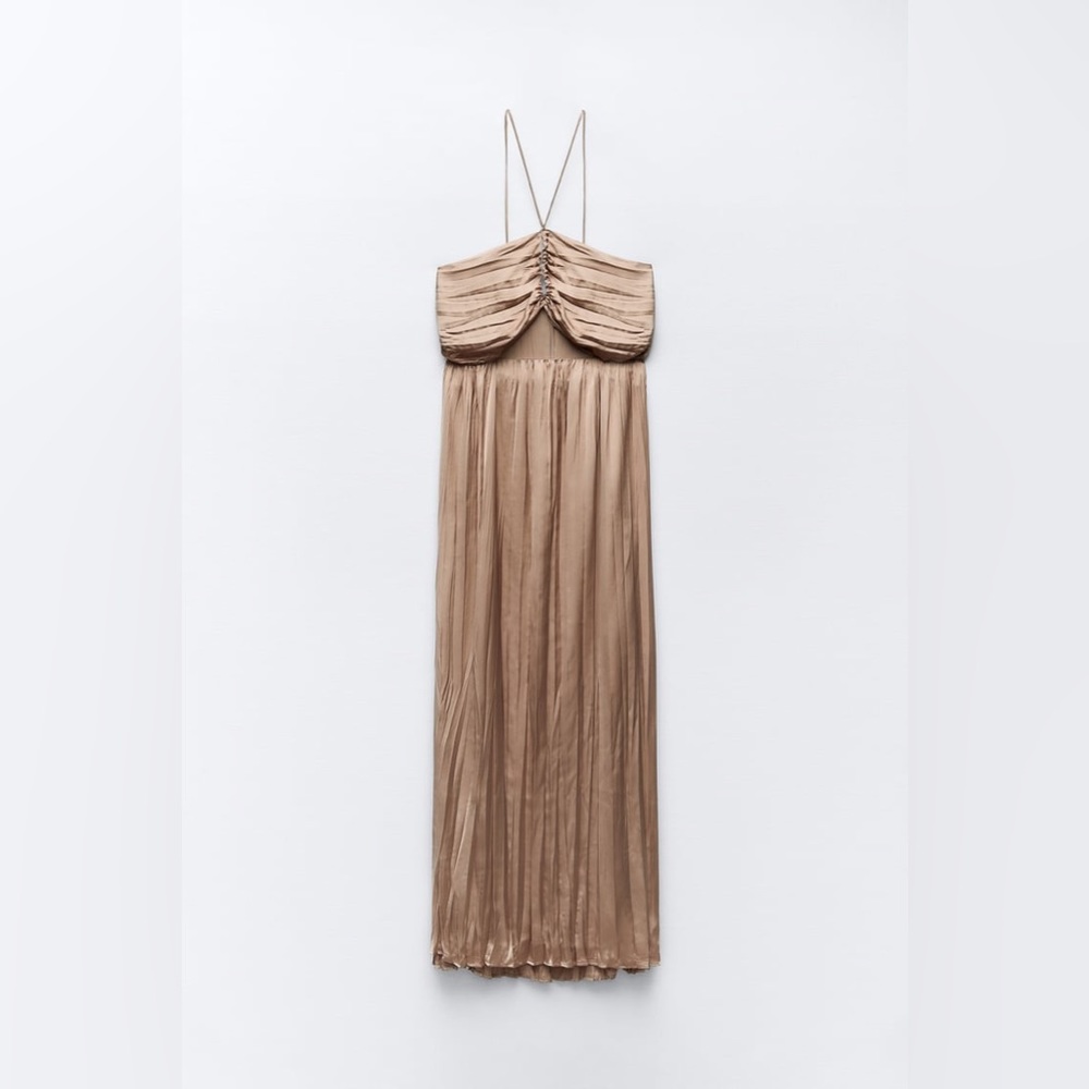 Satin Zara Maxi Dress